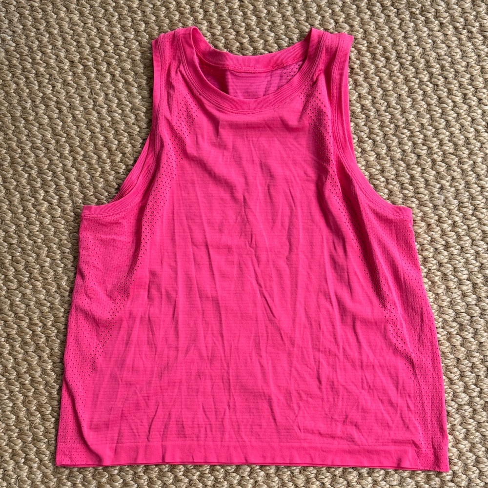 NWOT lululemon athletica Women's hot pink Muscle Tank